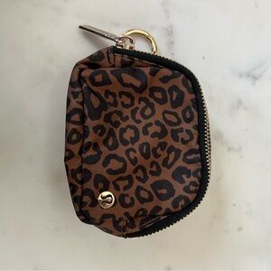 lululemon athletica Leopard Print wrist Pouch
